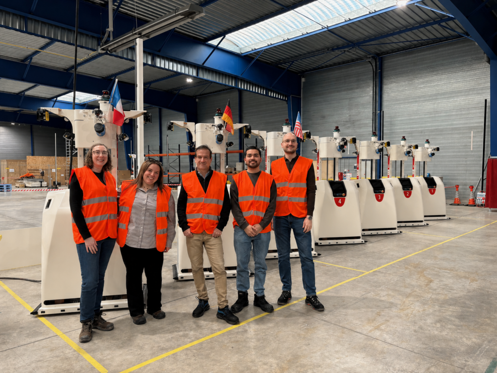 Avec ses collègues SPIE industrie
